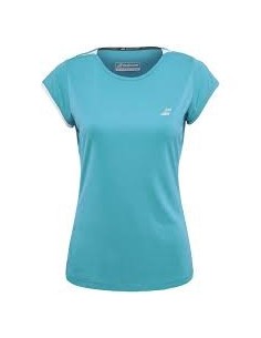 T-Shirt Babolat Damen Sleeve Performance Blau 